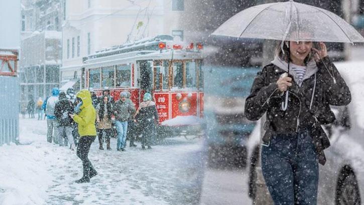 İstanbul'a kar geliyor! Valilikten uyarı: 19 ilçede bu akşam başlıyor