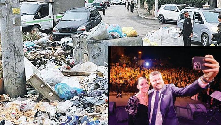 Buca bu halde başkan tatilde