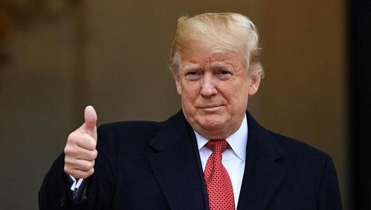 Trump, 2026 için kararının 'dünyada barış' olduğunu söyledi