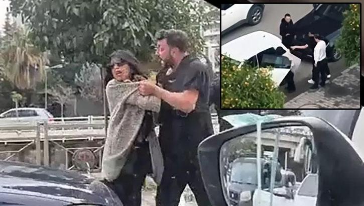 Boşanma aşamasındaki eş kabusu yaşattı! Trafiğin ortasında önce darp etti sonra aracını ezdi