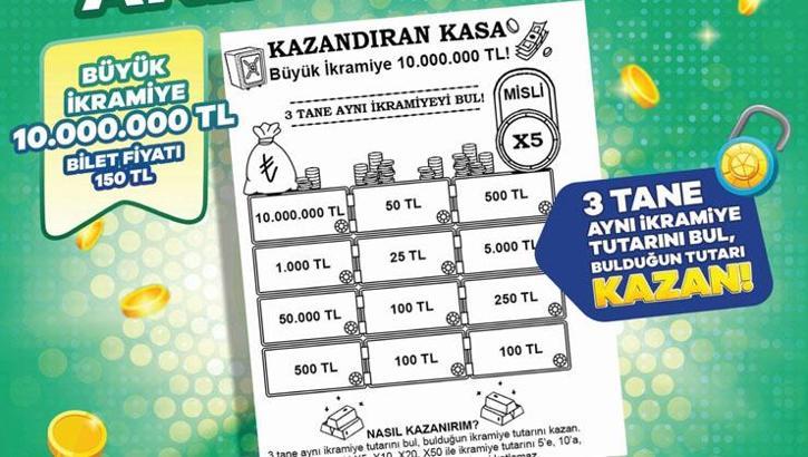Kazandıran kasa ile hemen oyna anında kazan!
