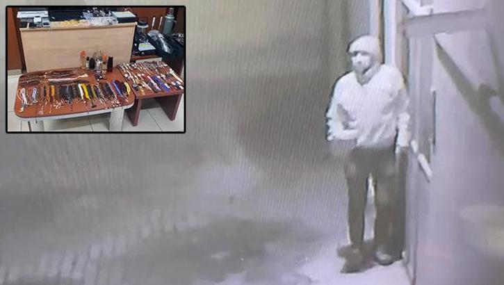 3 evi soydu 750 bin lira değerinde eşya çaldı! Hırsız, 90 ayrı kamera incelenerek yakalandı