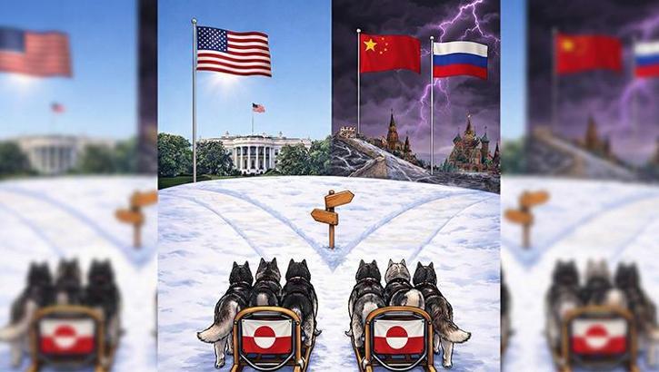 ABD’den dikkat çeken Grönland paylaşımı: Aydınlık yol mu, fırtınalı rota mı?