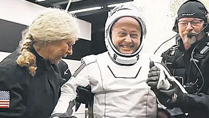NASA'dan ilk tıbbi tahliye