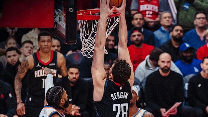 Son şampiyonu ezdiler! Alperen’den Oklahoma karşısında double double