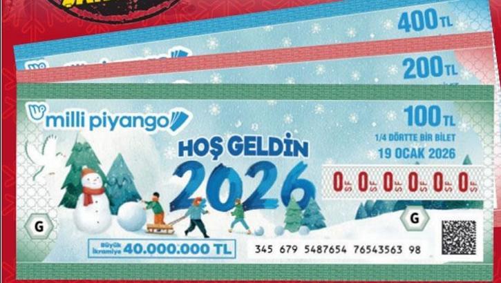 19 Ocak çekilişinde büyük ikramiye 40 milyon lira