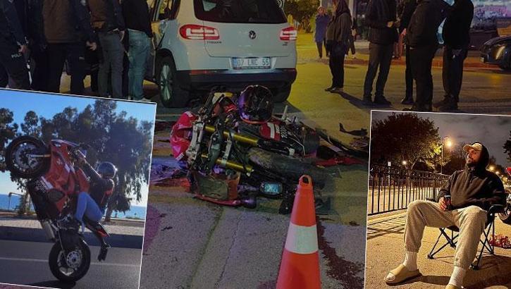 Kaskını kız arkadaşına verdi, hayatını kaybetti: Fenomen motosikletçinin acı sonu