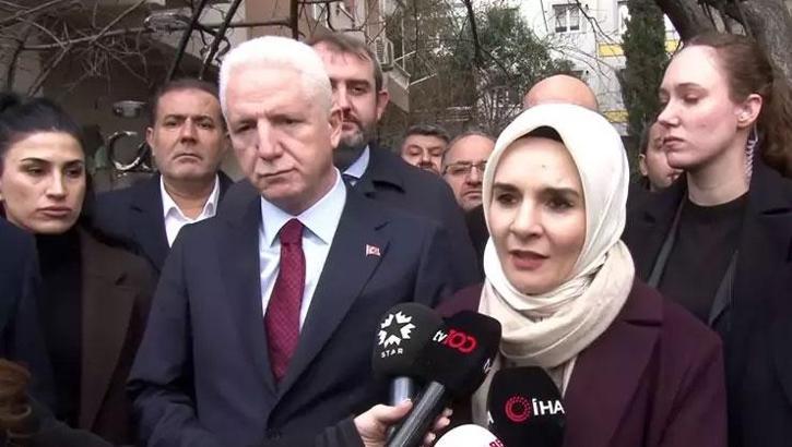 Atlas Çağlayan'ın ailesine taziye ziyareti: Bakan Göktaş: 'Ailenin acısını çok derinden paylaşıyoruz'