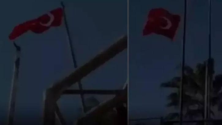 Sınırda bayrak indirme provokasyonu! Sert tepkiler art arda geldi: Cezasız kalmayacak
