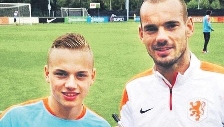 Sneijder onaylı rüzgardan hızlı