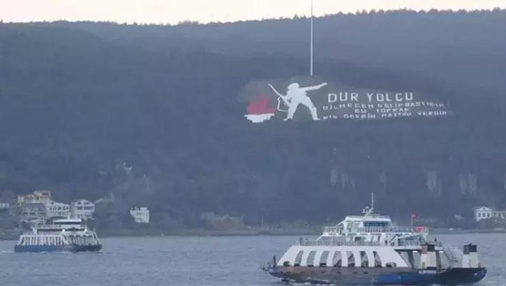 Bozcaada feribot seferleri için fırtına engeli