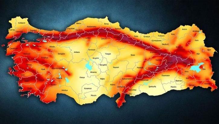AFAD açıkladı! 600 fay hattı kapıda: Tünel kalıp ve perde beton zorunlu oluyor