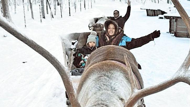 Anıl Altan ile Pelin Akil'in -18 derecede tatili