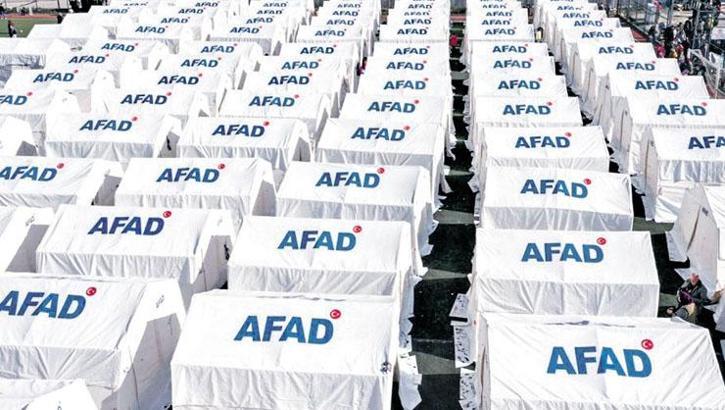 '1 milyon çadır 428 çadır kent kuruldu'