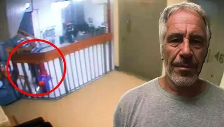 Epstein davasında şoke eden görüntü! Hücreye giren gizemli kişi kim?