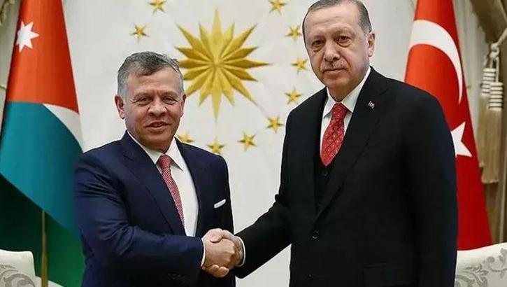 Ürdün Kralı II. Abdullah, Cumhurbaşkanı Erdoğan'ın davetine icabetle Türkiye'ye geliyor