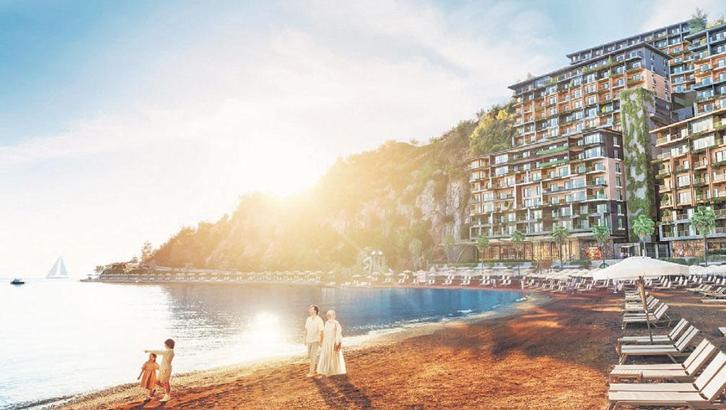 Marmaris’e 212 milyon dolarlık yeni tatil evleri