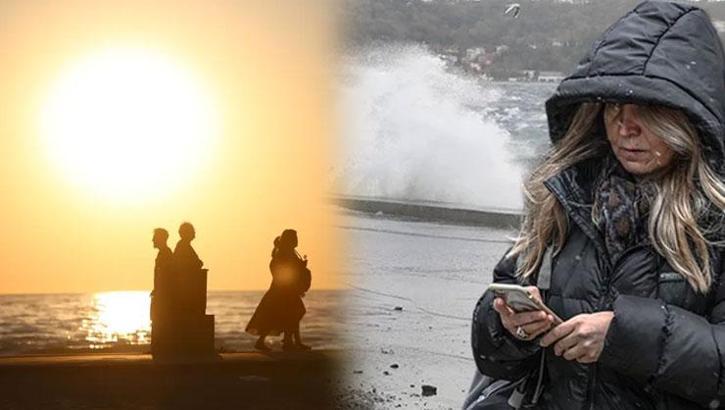 Meteoroloji yeni hafta için uyardı: Önce bahar sonra fırtına ve kar var!
