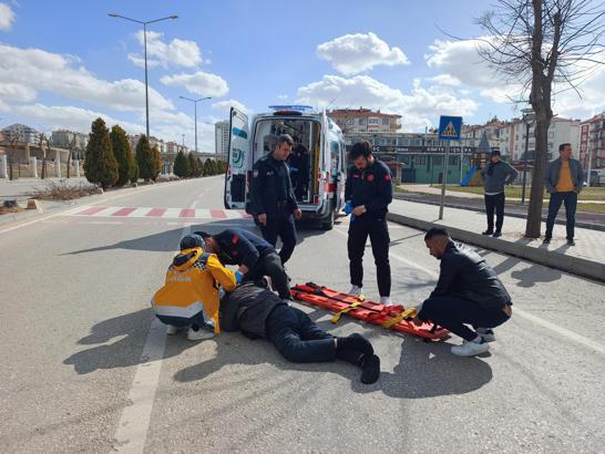 Minibüsün çarpması ile 32 metre ileri fırlayan yaya öldü