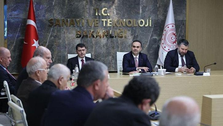 Bakan Kacır, Başkent'te OSB başkanlarıyla bir araya geldi