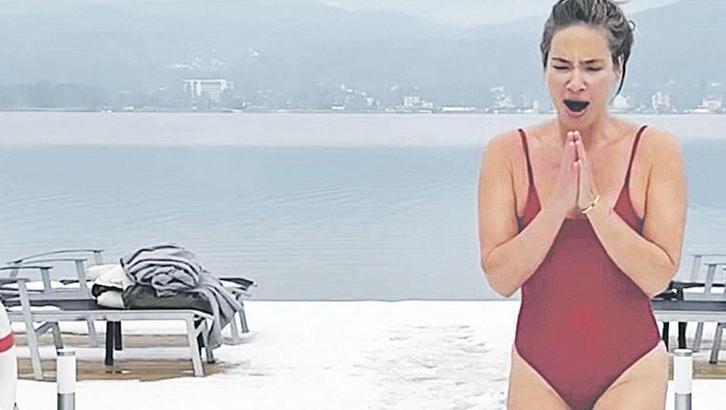 Eksi 5 derecede şifa mesaisi! Müge Boz’dan cesur paylaşım