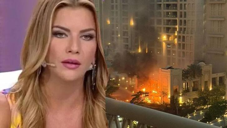 Dubai’de korku dolu gece! Ivana Sert: 'Bir an önce Türkiye’ye gelmek istiyoruz'