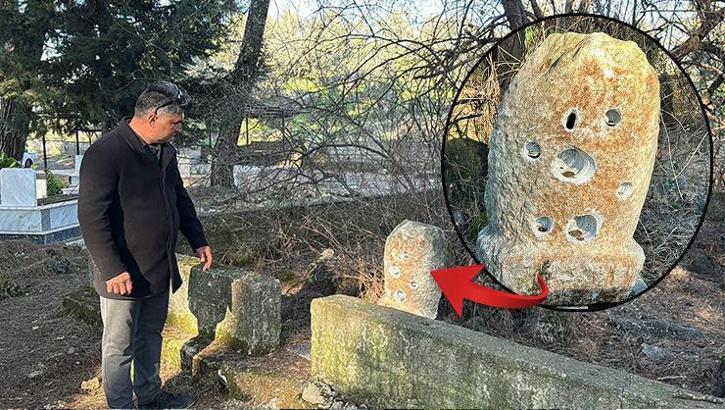 Alan hayır görmez! 200 yıllık adak taşı çalındı: Muhtardan hırsıza şoke eden uyarı