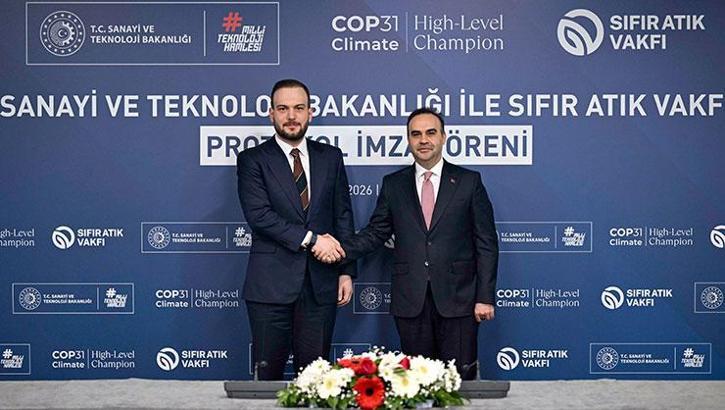 'Sıfır atık' için imzalar atıldı! Sanayi ve Teknoloji Bakanlığı ile Sıfır Atık Vakfı arasında işbirliği protokolü