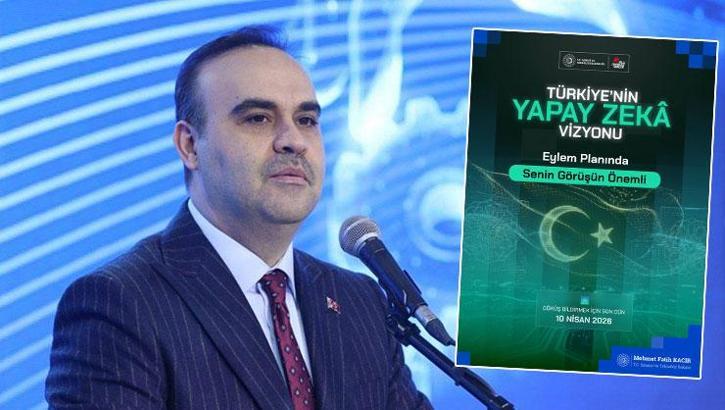 'Yapay zeka eylem planı’nda yol haritası belli oluyor! Görüş ve öneriler 10 Nisan'a kadar alınacak