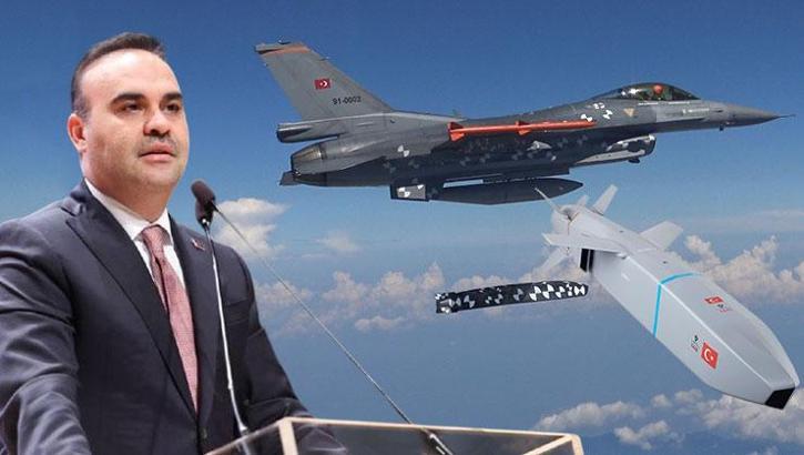 Bakan Kacır paylaştı! Canlı harp başlığıyla fırlatıldı, hedefi tam isabetle vurdu