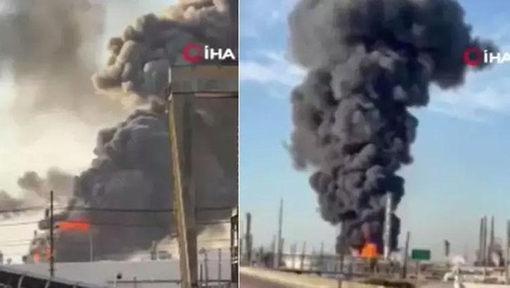 ABD'nin Teksas eyaletindeki petrol rafinerisinde şiddetli patlama
