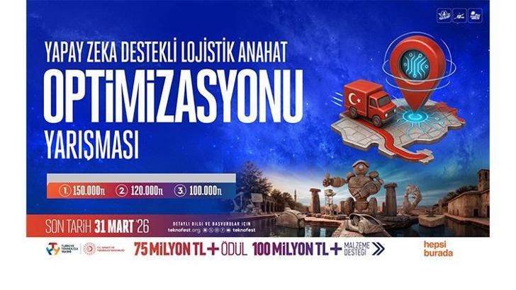 TEKNOFEST’te lojistikte verimlilik için yenilikçi çözümler yarışacak