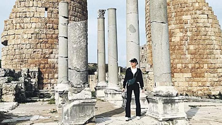 Pınar Sabancı Antik kentte zaman yolculuğunda