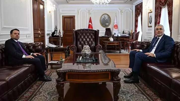 Adalet Bakanı Gürlek, Çalışma ve Sosyal Güvenlik Bakanı Işıkhan ile bir araya geldi