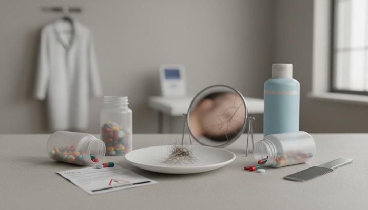 Saçı dökülenler dikkat: Meğer o vitaminler kaş yaparken göz çıkarıyormuş! Uzmandan 'kalıcı dökülme' uyarısı...