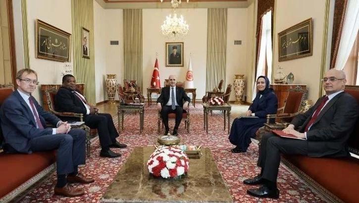 TBMM Başkanı Kurtulmuş, PAB Genel Sekreteri Chungong'u kabul etti
