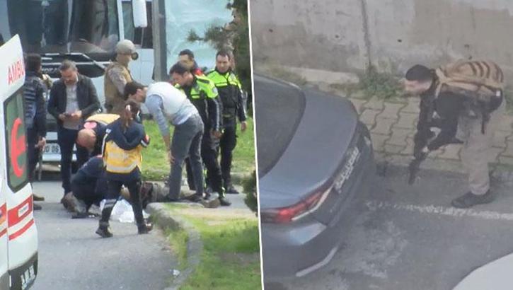İstanbul'da polis noktasına saldırı: 1 terörist öldürüldü, 2 terörist yaralı