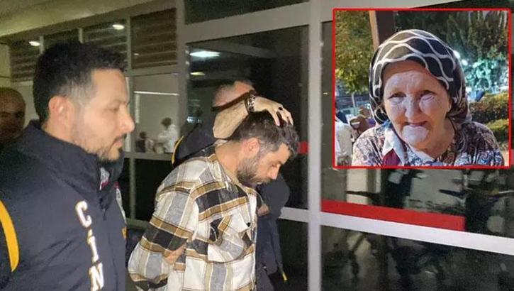 Tülbentle boğup altınlarını aldı