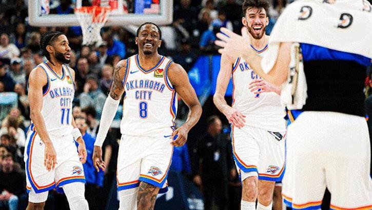 NBA'de Batı fırtınası dinmiyor! Thunder durdurulamıyor