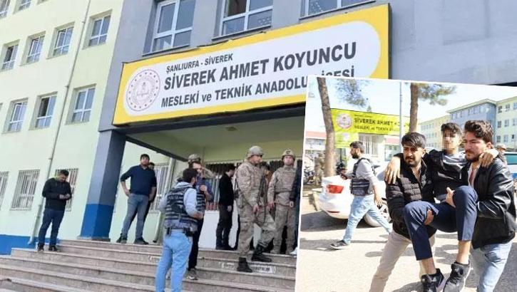 Siverek'te liseye silahlı saldırı: Yaralı öğrenciler var! 19 yaşındaki saldırgandan dikkat çeken paylaşım