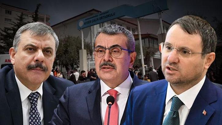 Kahramanmaraş'ta okula saldırı! Bakanlar olay yerinde