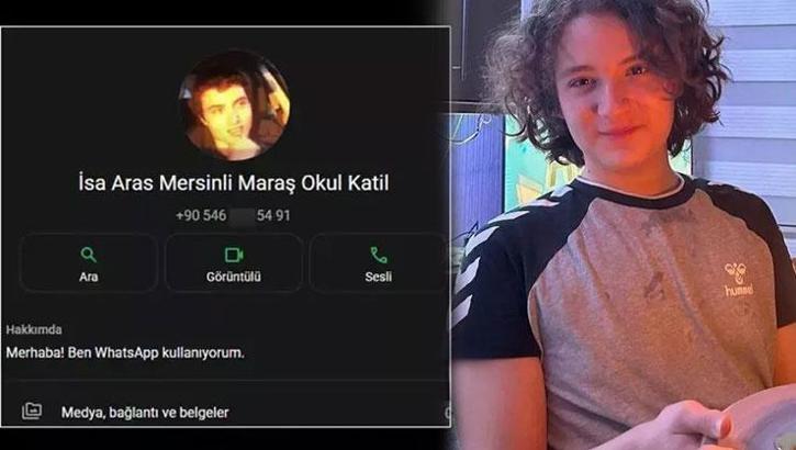 İsa Aras Mersinli okulda katliam yapmıştı... Profil fotoğrafı kan dondurdu