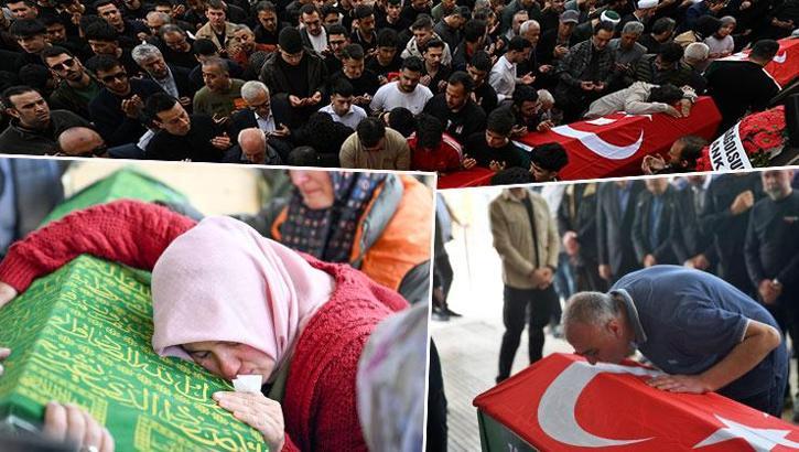 Kahramanmaraş'ta okul saldırısı: Türkiye evlatlarına ağlıyor! Hayatını kaybedenler son yolculuğuna böyle uğurlandı