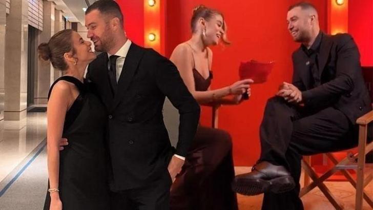 Oğulcan Engin'den romantik paylaşım, İlayda Alişan'ı öpücüklere boğdu!