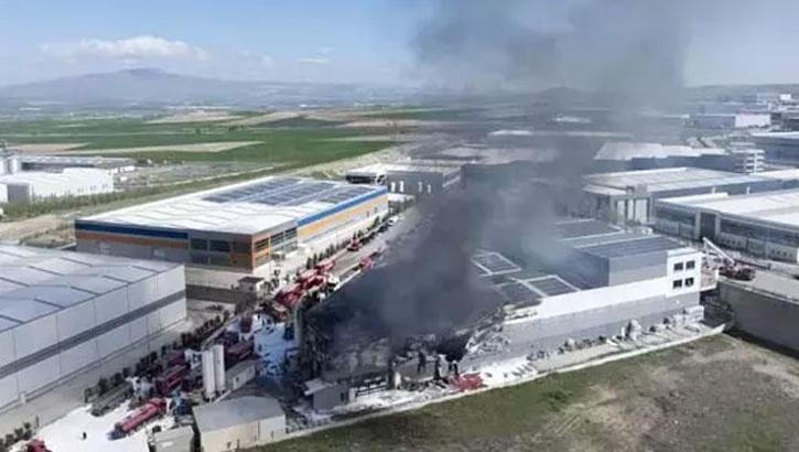 Ankara'da fabrika yangını! 1 işçi hayatını kaybetti