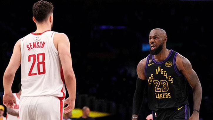 Alperen Şengün’ün dev performansı yetmedi! Lakers seriyi 2-0 yaptı