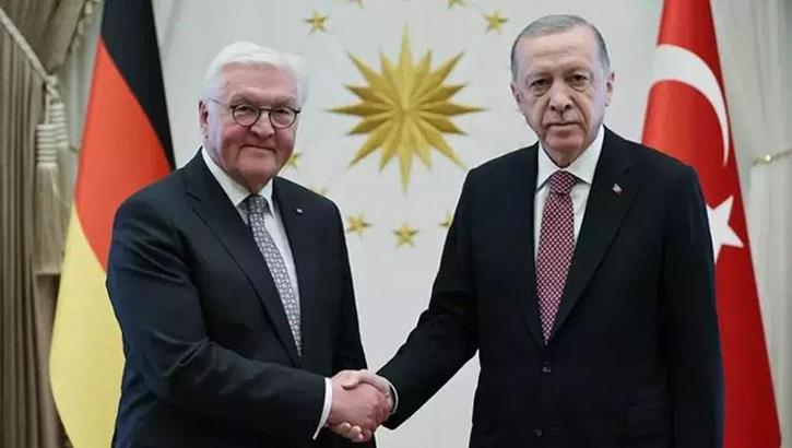 Cumhurbaşkanı Erdoğan, Almanya Cumhurbaşkanı Steinmeier ile telefonda görüştü