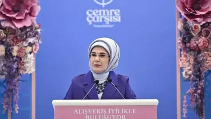 Emine Erdoğan'dan '4'üncü Cemre Çarşısı' paylaşımı