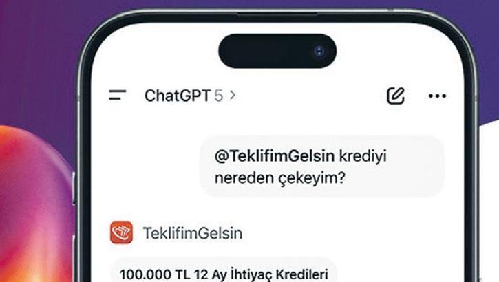 ChatGPT ile kredi karşılaştırıyor