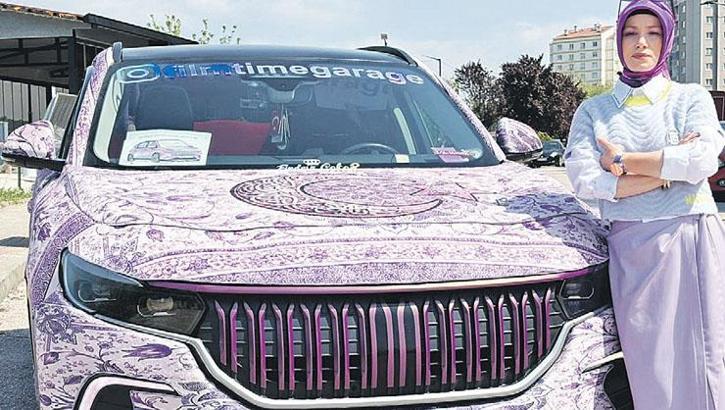 Otomobile sıra dışı kaplama